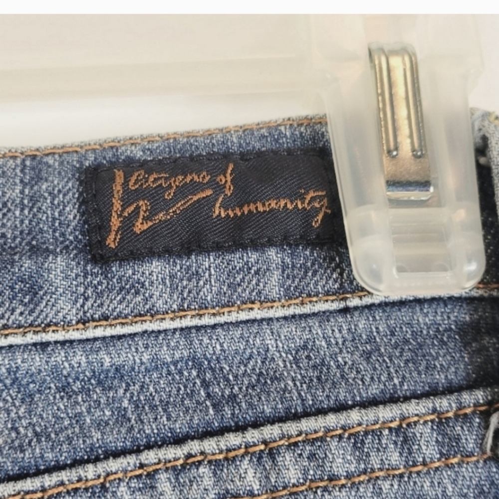 CITIZENS OF HUMANITY Low Waist Bootcut Jeans Size 28 Bloomingdales Kelly 085 - Picture 4 of 8